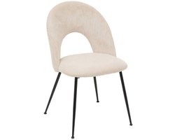 Chaise Raven H.81cm beige