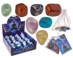 Chakra stenen set a 7 stuks 1,5x1cm.