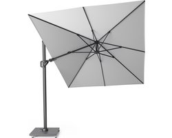 Challenger T2 zweefparasol 350x260 cm lichtgrijs