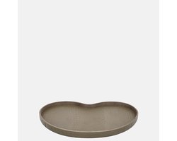 Chamada Chloe Kidney dienblad croco M taupe
