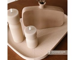 Chamada Sophie leren dienblad organisch croco L gun
