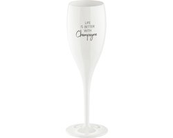 Champagneglas 'Life Is Better with Champagne' - Koziol | Cheers No. 1