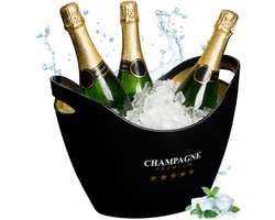 champagnekoeler - 8 liter - met handgrepen - kunststof