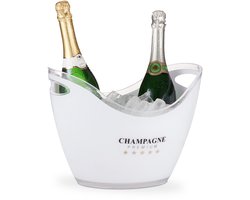 Champagnekoeler - 8 liter - wit