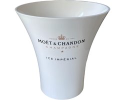 Champagnekoeler Wit voor 0.75L en 1.5L Magnum Flessen - IJsemmer