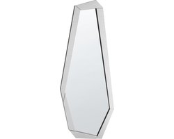 CHANU - Wandspiegel - Zilver - Hout