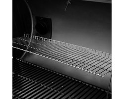 Char-Griller Smokin’ Pro Grill Vat Houtskool (brandstof) Zwart