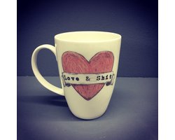 Charlotte Clark LTD - Love & shit mug