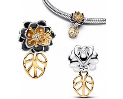 Charms Stopper 925 Sterling Silver voor Armband met Rubber Clip Stopper Charms voor Kralen Charm Armband Hanger Spacer