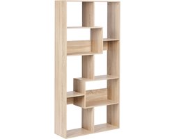 CHATEH - Boekenkast - Lichtbruin - Spaanplaat