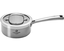 Chef Cuisine 5-laags steelpan met koperen kern Ø 16 cm