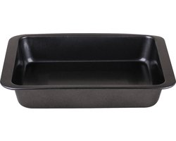 Chef Traiteur Ovenschaal - rechthoek - 2.5 Liter - 28 x 22 x 4,5 cm - met anti-kleef laag
