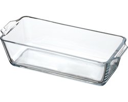 Chef Traiteur Ovenschaal van borosilicaat glas - rechthoek - 0.8 Liter - 23 x 10 x 6 cm