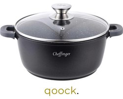 Cheffinger Cooking | Braadpan met deksel | 32cm | Alle warmtebronnen | DC32