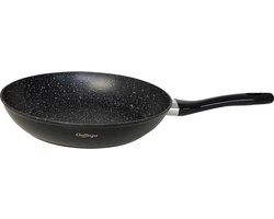 Cheffinger Koekenpan - 20cm - Zwart - Inductie