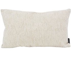 Chenille Kussenhoes 30x50 cm – Creme/Beige | Luxe Sierkussenhoes | NOVÉE