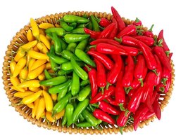 CHENNAN 60 Stuks Simulatie Chili Kunstmatige Peper Levensechte Nep Groente Geschikt voor het decoreren van Huizen, Winkelen, Voedselwinkels, Fruitwinkels, Bakkerijen