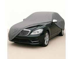 Cheqo® Autohoes XL - Beschermhoes Auto - Autobeschermhoes - Auto Hoes - Beschermhoes voor Auto - Waterdicht - Bescherming Grijs - Universeel