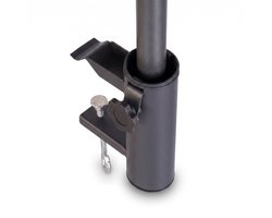 Cheqo® Parasolhouder voor Balkon - Parasolklem - Balkanklem voor Reling en Leuning - Parasol Standaard Zonder Voet - Zonnescherm Houder - Balkonparasol Klem - Parasol Bevestiging - Tuinstoel - Tuintafel - Terras en Tuin - Universeel