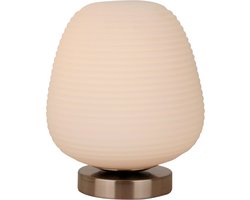 Chericoni Costola Tafellamp - 1 lichts - Ø21 cm - Glas & Metaal - Italiaans Design - Nederlandse Fabrikant.