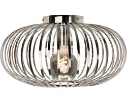 Chericoni Curvato plafondlamp - 1 lichts - Ø40cm - E27 - Chroom