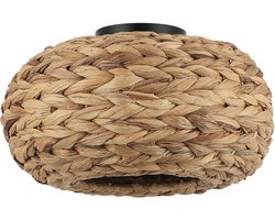 Chericoni Nature Treccia Plafondlamp - 1 Lichts - Ø 35cm - Bamboe - Gevlochten - Nature