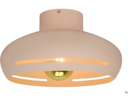 Chericoni Striscia Plafondlamp - 1 lichts - Ø35cm - Cream - IJzer, Metaal