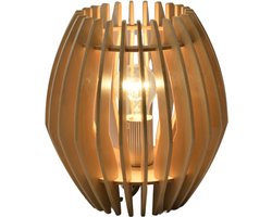 Chericoni Tavola Tafellamp - 1-lichts - Bruin - Bamboe, Hout