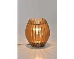 Chericoni Tavola tafellamp - 1 lichts - Ø 23 cm - E27 - Hout
