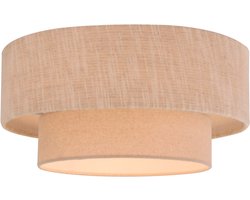 Chericoni Trilo Plafondlamp - Ø40 cm - Beige, Zand - Katoen, Linnen