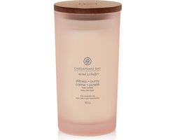Chesapeake Bay Stillness & Purity - Rose Water Grote Geurkaars - 70 branduren