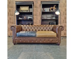 Chesterfield Brighton 3-zits - Vintage multicolor