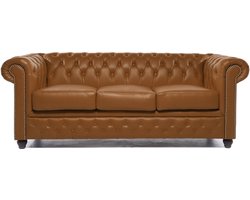 Chesterfield Eco Leather Line - Blush 3-zits