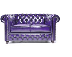Chesterfield Eco Leather Line - Cosmic Purple 2-zits