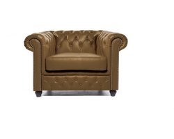 Chesterfield Eco Leather Line - Nutmeg 1-zits