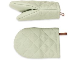 CH&F Ovenwant – Kort model | Richmond Celadon | Groen | 14x20cm | Set van 2
