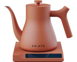 CHiATO flowPLAY Classic Elektrische waterkoker, 0,6 l - Terracotta