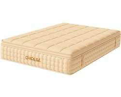 CHICASA Matras 90x200x25 cm - 9-Zones Pocketvering - HR Koudschuim - H3 - Oeko-tex
