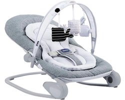 Chicco Relax Hoopla - Wipstoel baby - Met babygym speelboog - Comfortabel - Titanium