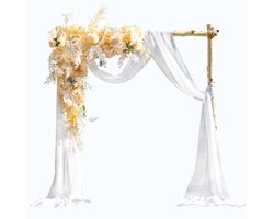 Chiffon Gordijn - Multifunctioneel - 1 stuk - 100% Chiffon - 600 cm x 70 cm