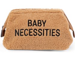 Childhome Baby Necessities - Toilettas - Teddy Bruin - Zacht & Trendy - Ruim en Praktisch