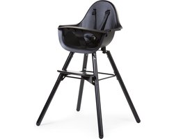 Childhome Evolu Kinderstoel - Verstelbaar - 6m tot 6jaar - Zwart - 56 x 56 x 92 cm