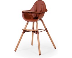 Childhome Evolu Kinderstoel - Verstelbaar in hoogte - Roest - 6m tot 6j - 56 x 56 x 92 cm
