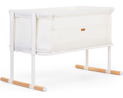 Childhome Evolux Cosleeper - 2 in 1 Wiegje - Naturel/Wit - 0 tot 6m - 97 x 64 x 85 cm