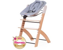 Childhome Evosit Newborn Zitje voor Evosit en Lambda 3 - Kinderstoel Newborn vanaf de Geboorte tot 9 kg - Verstelbare Rugleuning met Draaiknop - 5-Punts Harnas met Zachte Schouderpads - Inclusief Jersey Hoes - Zwart