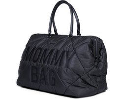 Childhome Mommy Bag® Verzorgingstas - Gewatteerde Luiertas - Zwart - Ruim & Waterafstotend - 55x30x40cm