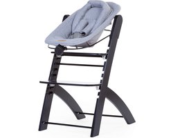 Childhome - Newborn Evosit - Kinderstoel - Zwart Jersey - Verstelbaar - Pasgeborenen tot 6 maanden