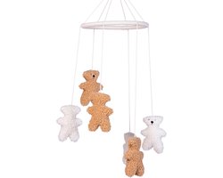 Childhome Teddy collection - Mobiel baby – Babymobiel - Beige/Wit