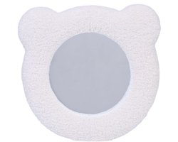 Childhome - Teddy Spiegel - Ronde spiegel - Schattig en speels - Ecru - 35cm