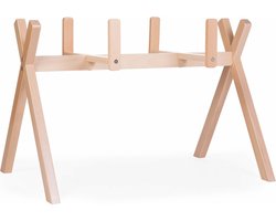 Childhome Tipi Staander Voor Moses Mand + Baby Gym - Hout - Naturel - Veelzijdig en Stijlvol